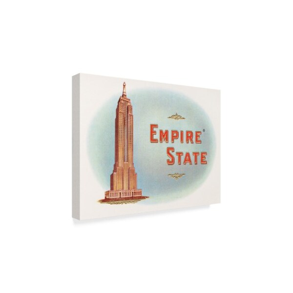 Art Of The Cigar 'Empire State Cigar' Canvas Art,18x24